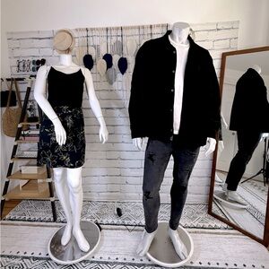 RSQ Oversized Long Sleeve Corduroy Button Up Shirt